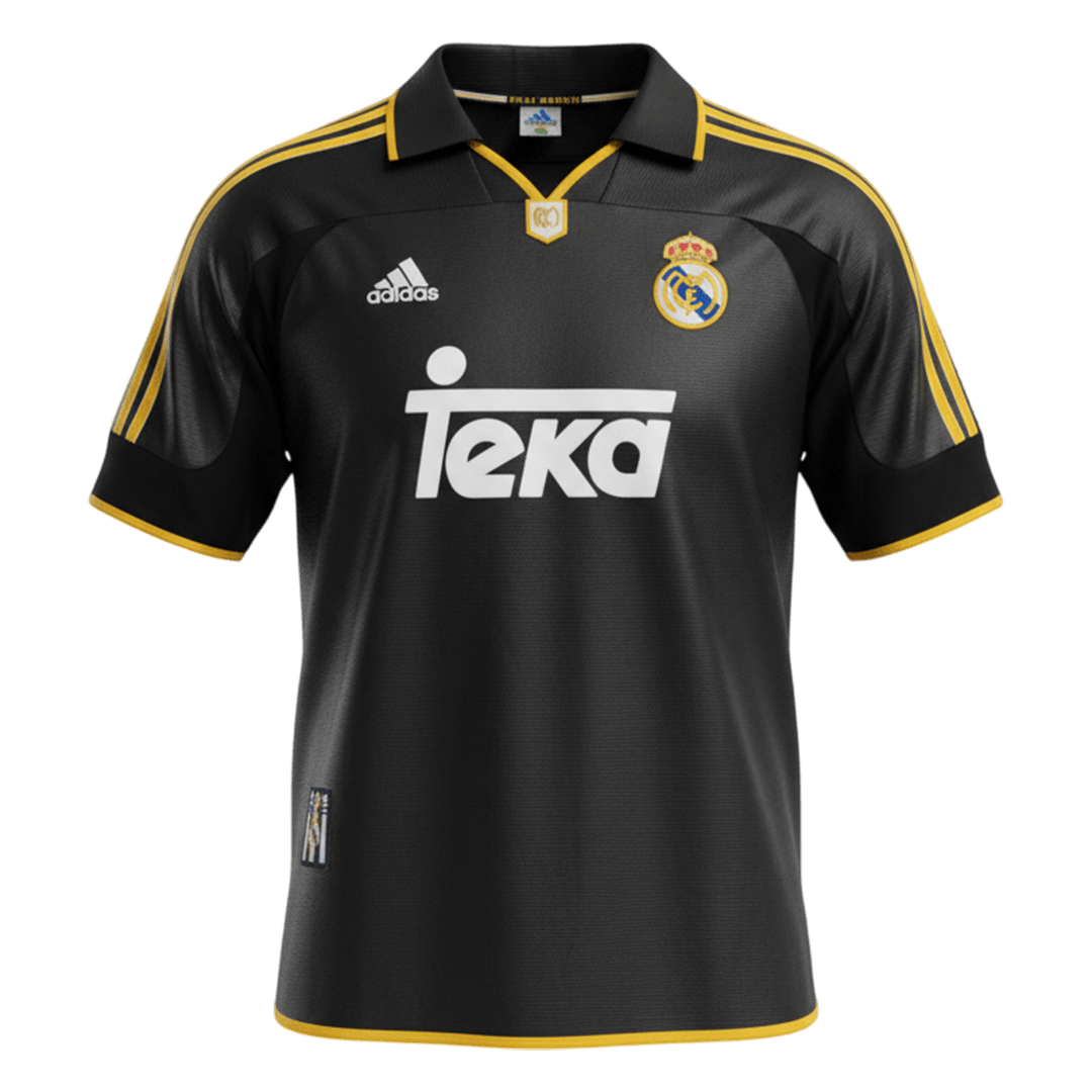 Retro Real Madrid Uit Voetbalshirt 1999/01