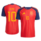 OLMO #10 Spain Thuis Spelersversie Voetbalshirt WK Voetbal 2026 - Slim Fit