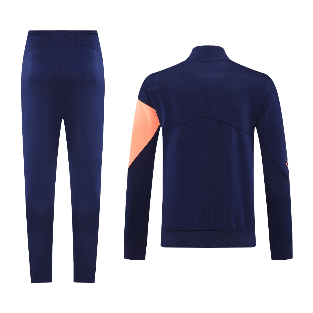 Barcelona Trainingsjack Set(Jas+Broek) 2025/26 Navy&Orange