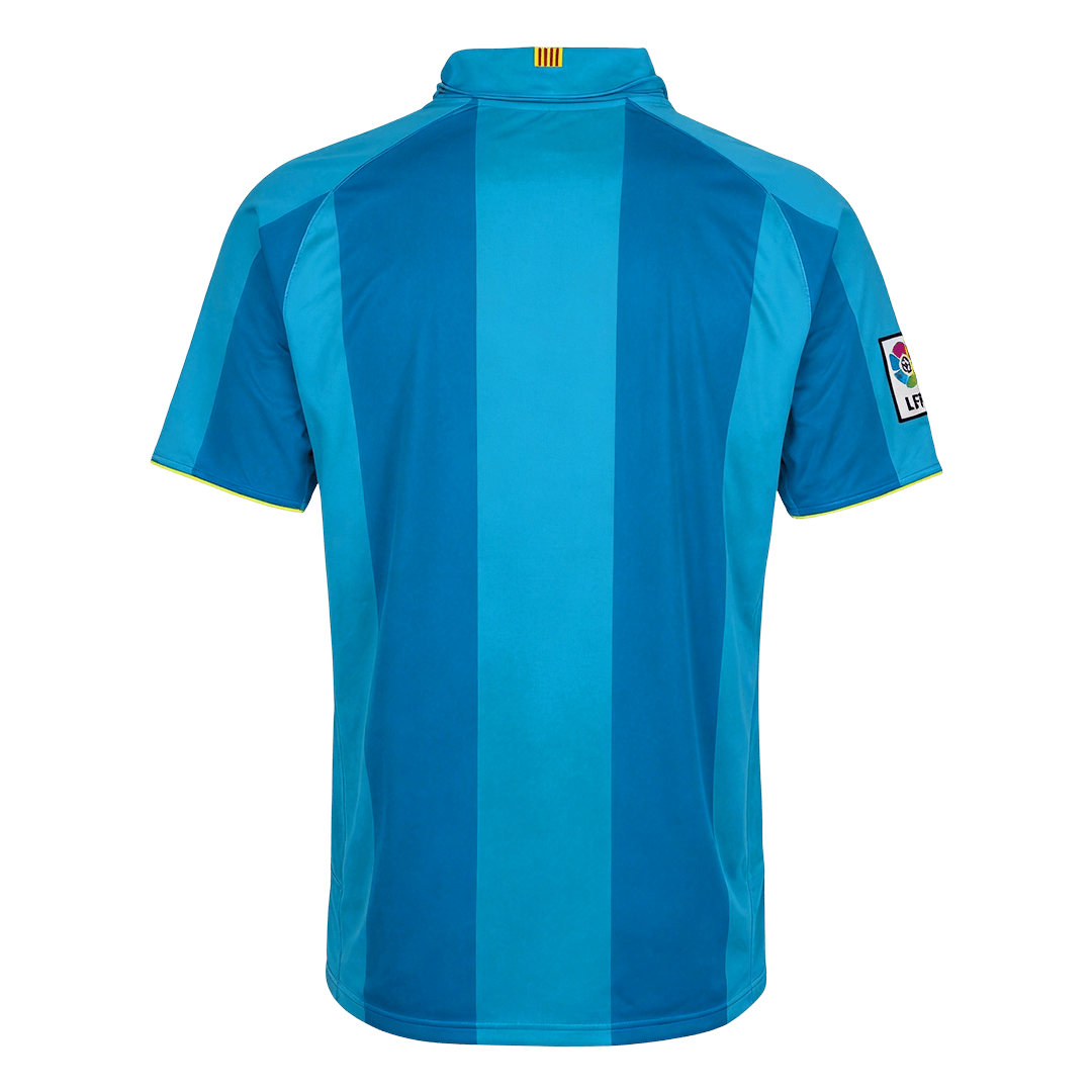 Retro Barcelona Uit Voetbalshirt 2007/08 - achterkant