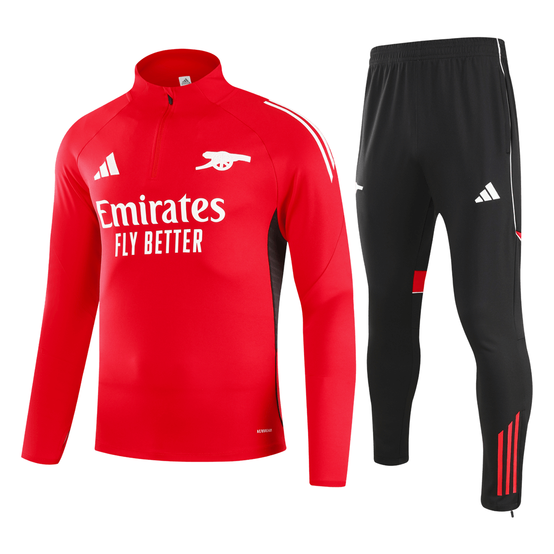 Arsenal Joggingpak met rit Set(top+broek) 2025/26 Red