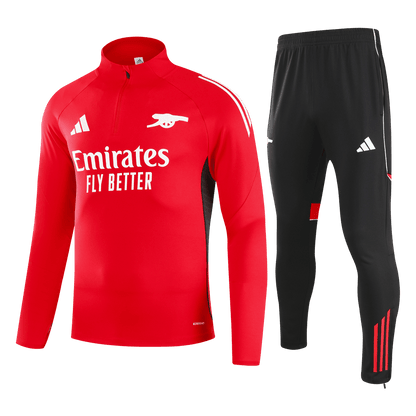 Arsenal Joggingpak met rit Set(top+broek) 2025/26 Red