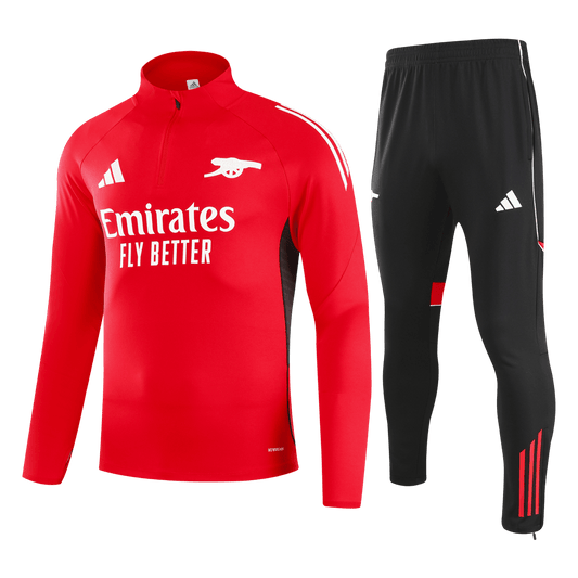 Arsenal Joggingpak met rit Set(top+broek) 2025/26 Red
