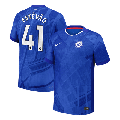ESTÊVÃO #41 Chelsea Thuis Spelersversie Voetbalshirt 2025/26 - Slim Fit
