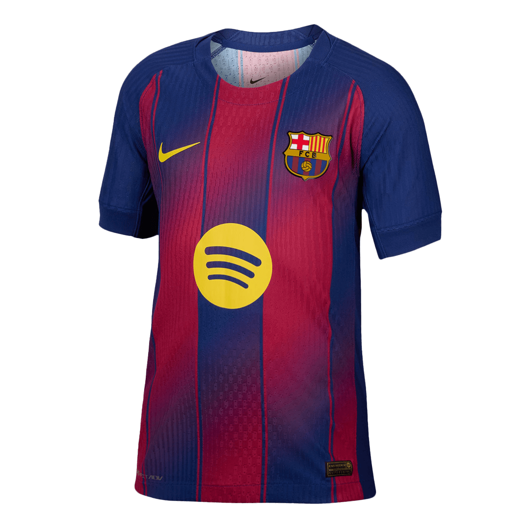 ROONY #19 Barcelona Thuis Spelersversie Voetbalshirt 2025/26 - Slim Fit