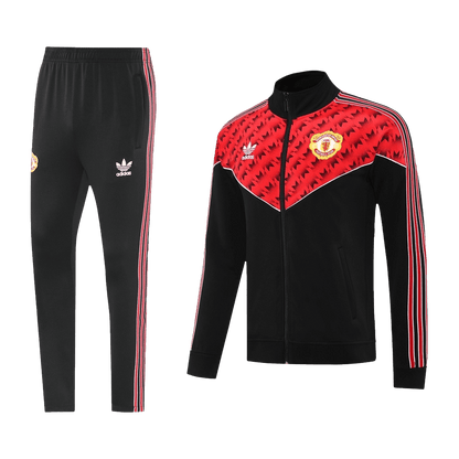 Manchester United Trainingsjack Set(Jas+Broek) 2025/26 Red&Black