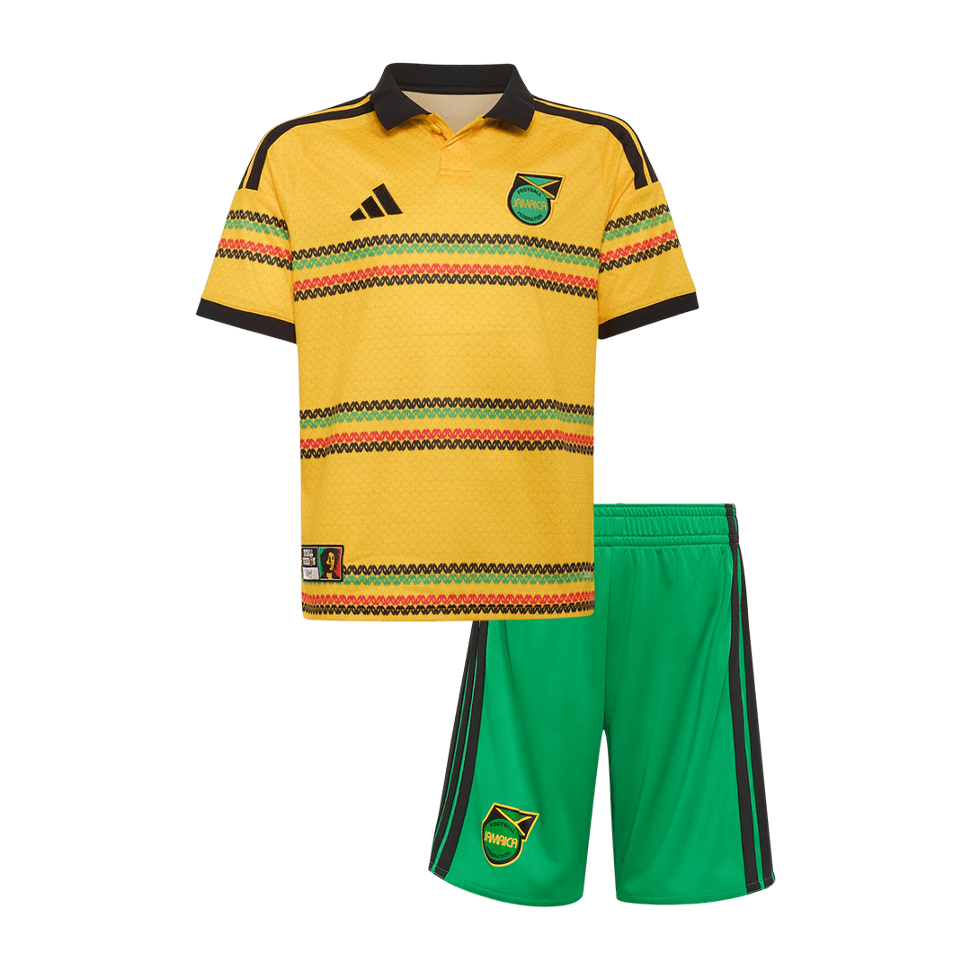 Jeugd Jamaica Thuis Tenue WK Voetbal 2026 - voorkant