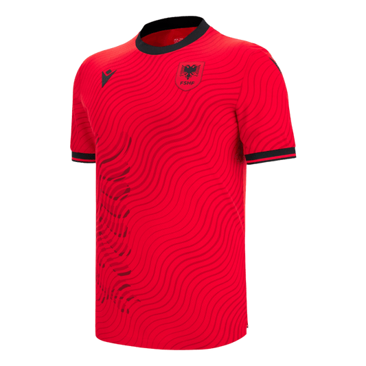 Heren Albania Thuis Voetbalshirt WK Voetbal 2026 - voorkant