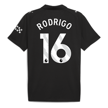 RODRIGO #16 Heren Manchester City Uit Voetbalshirt 2025/26
