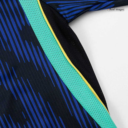 Heren Brazil Uit Voetbalshirt WK Voetbal 2026 - detail