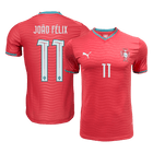 JOÃO FÉLIX #11 Portugal Thuis Spelersversie Voetbalshirt WK Voetbal 2026 - Slim Fit