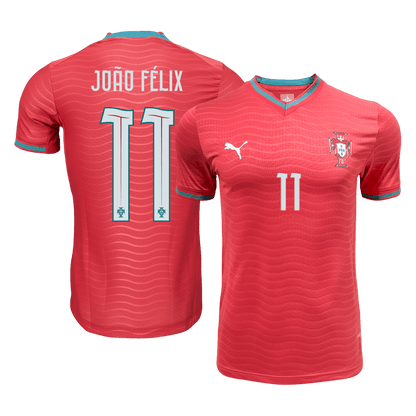JOÃO FÉLIX #11 Portugal Thuis Spelersversie Voetbalshirt WK Voetbal 2026 - Slim Fit