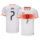 XAVI #7 Heren Netherlands Uit Voetbalshirt WK Voetbal 2026