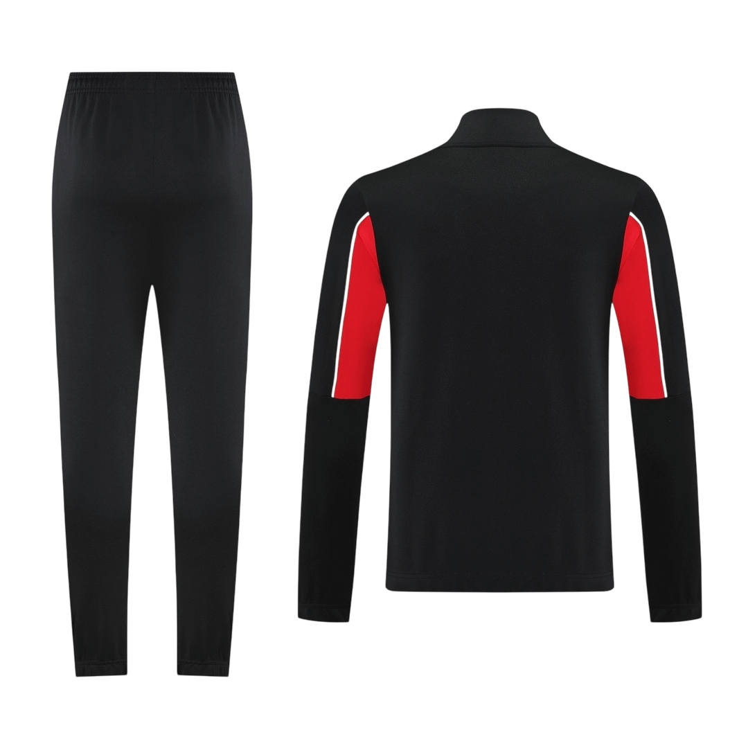 AC Milan Trainingsjack Set(Jas+Broek) 2025/26 Black