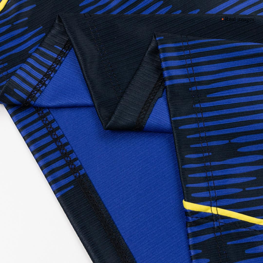 JOÃO PEDRO #22 Heren Brazil Uit Voetbalshirt WK Voetbal 2026