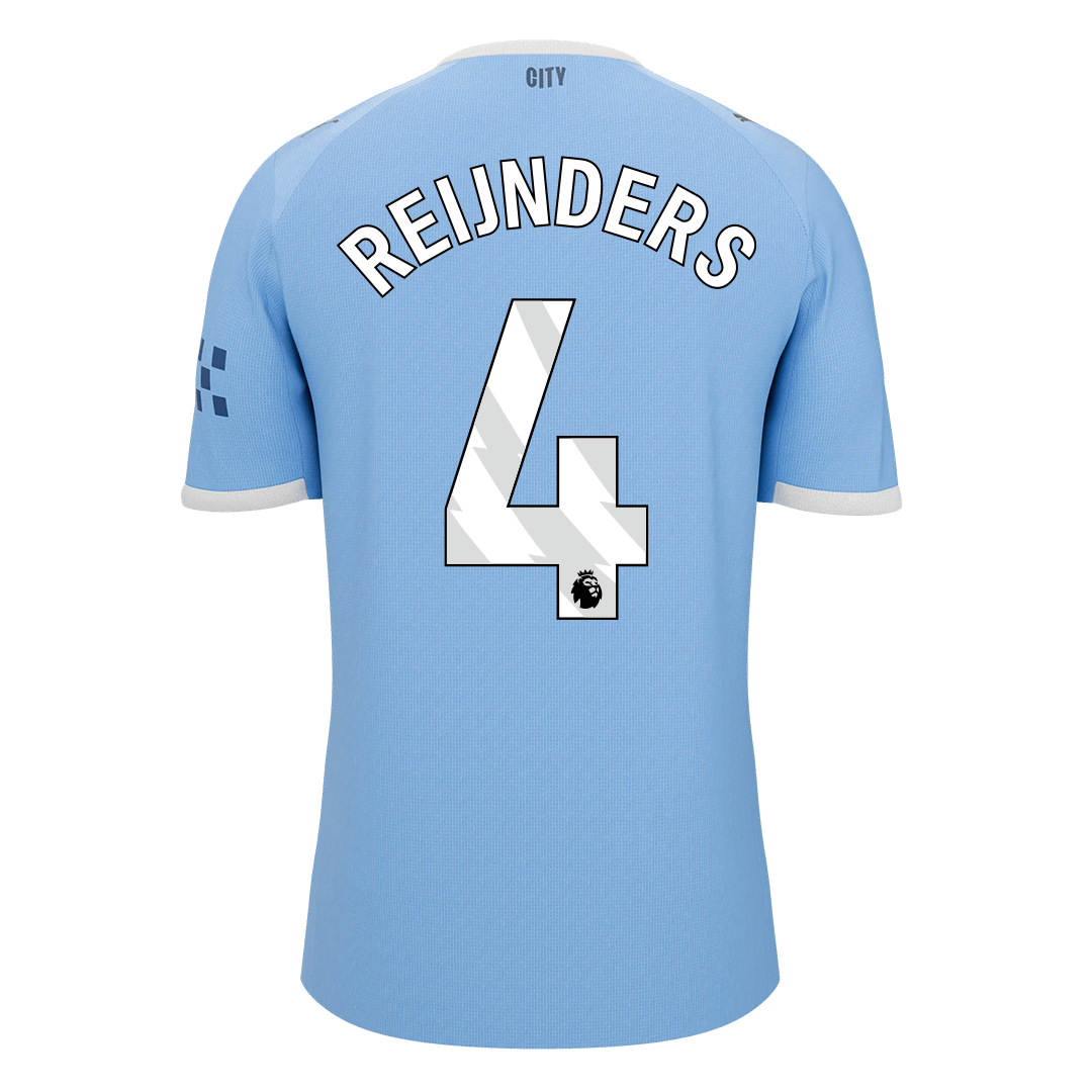 REIJNDERS #4 Heren Manchester City Thuis Voetbalshirt 2025/26 [PREMIUM]