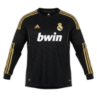Retro Real Madrid Uit Lange Mouwen Voetbalshirt 2011/12