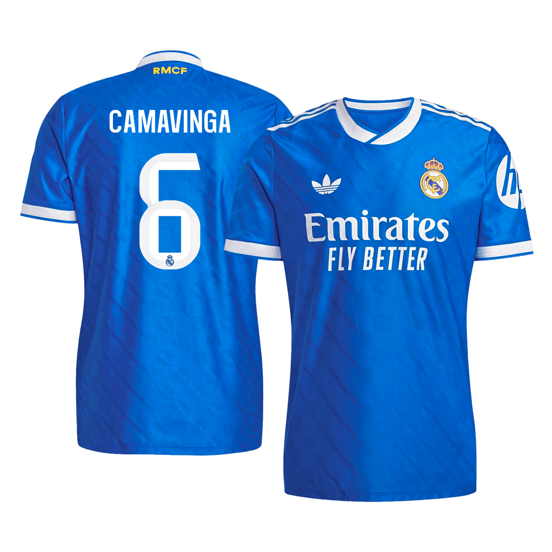 CAMAVINGA #6 Real Madrid Derde Spelersversie Voetbalshirt 2025/26 - Slim Fit