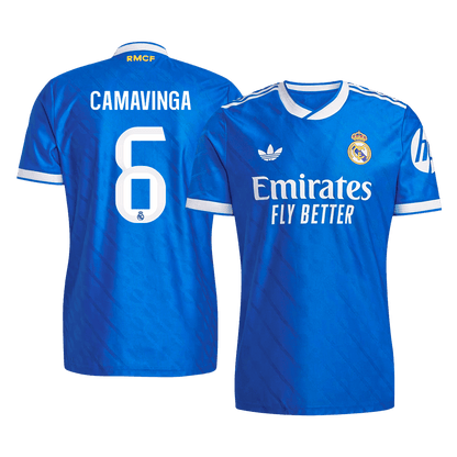 CAMAVINGA #6 Real Madrid Derde Spelersversie Voetbalshirt 2025/26 - Slim Fit