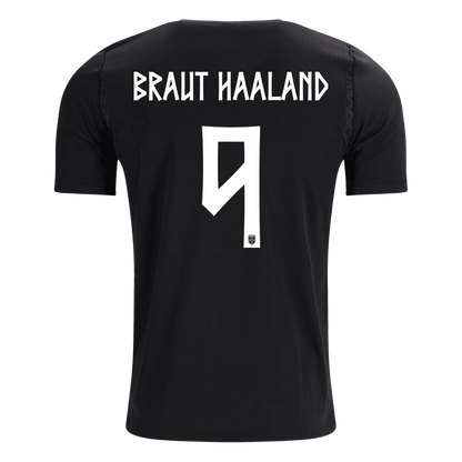 BRAUT HAALAND #9 Heren Noorwegen Uitshirt WK Voetbal 2026