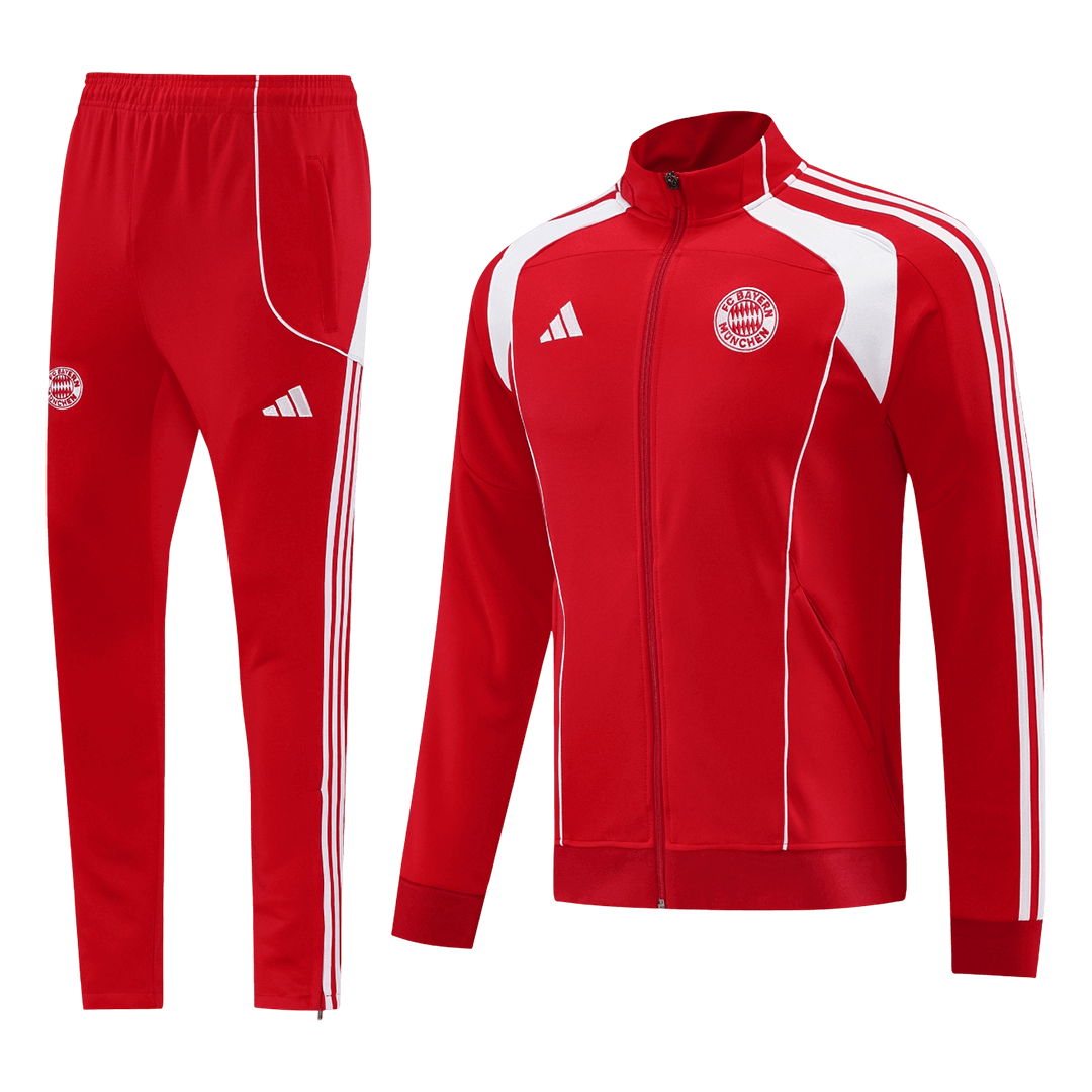 Bayern Munich Trainingsjack Set(Jas+Broek) 2025/26 Red