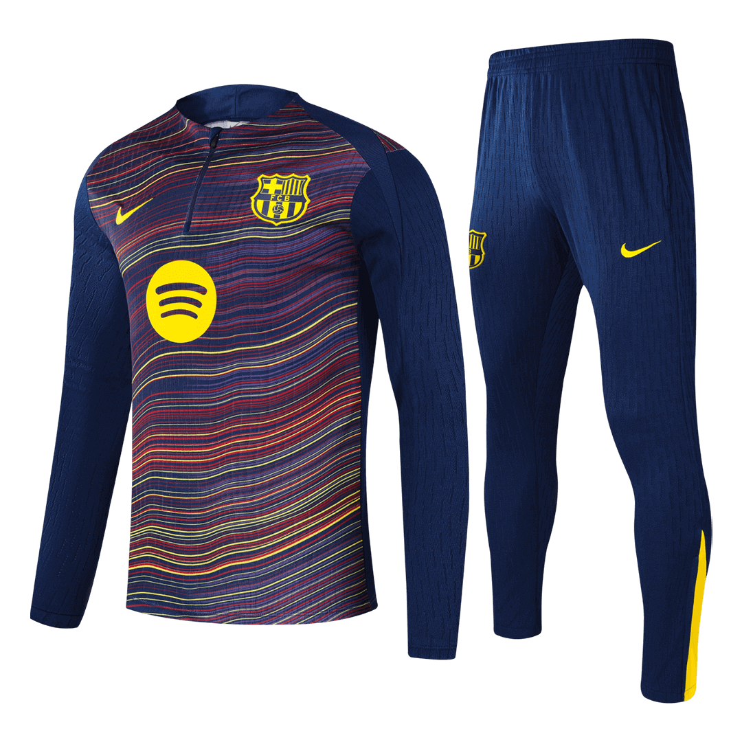 Barcelona Joggingpak met rit Set(top+broek) 2025/26 Colorful