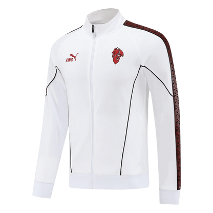 AC Milan Trainingsjack Set(Jas+Broek) 2025/26 White