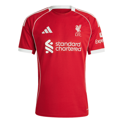 SZOBOSZLAI #8 Heren Liverpool Thuis Voetbalshirt 2025/26