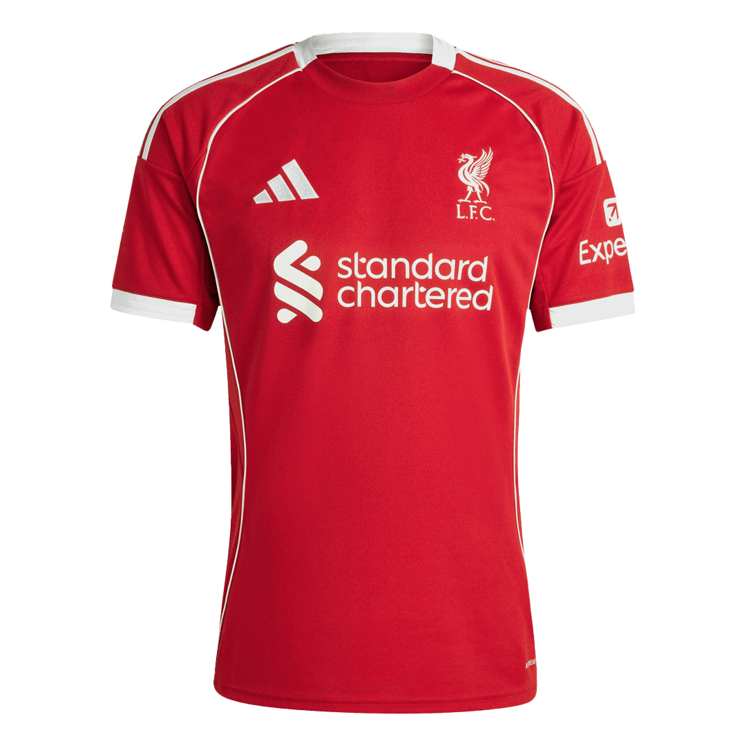 GAKPO #18 Heren Liverpool Thuis Voetbalshirt 2025/26
