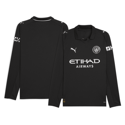 Heren Manchester City Uit Lange Mouwen Voetbalshirt 2025/26