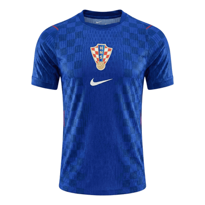 Croatia Uit Spelersversie Voetbalshirt WK Voetbal 2026 - Slim Fit - voorkant