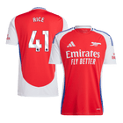 RICE #41 Heren Arsenal Thuis Voetbalshirt 2024/25