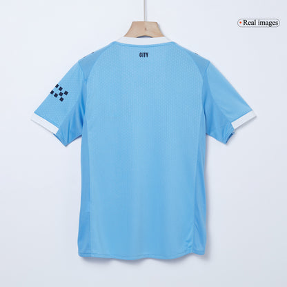 REIJNDERS #4 Manchester City Thuis Spelersversie Voetbalshirt 2025/26 - Slim Fit