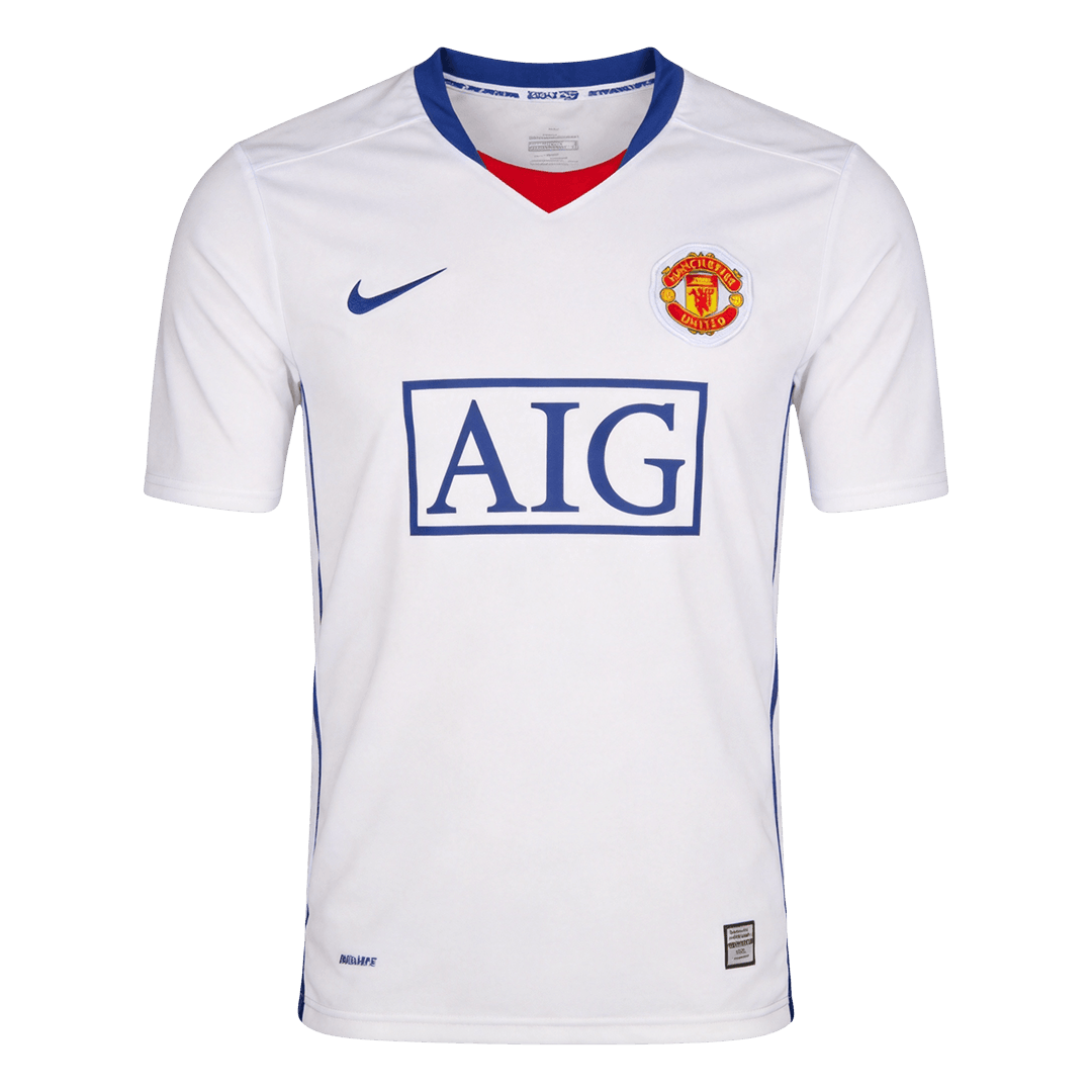 Retro Manchester United Uit Voetbalshirt 2008/09 - voorkant