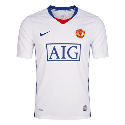 Retro Manchester United Uit Voetbalshirt 2008/09 - voorkant