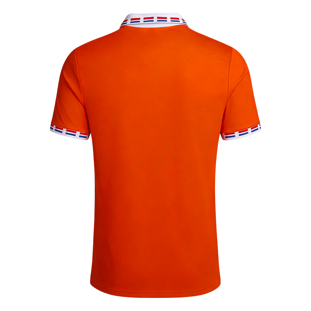Retro Netherlands Thuis Voetbalshirt 1996 - achterkant