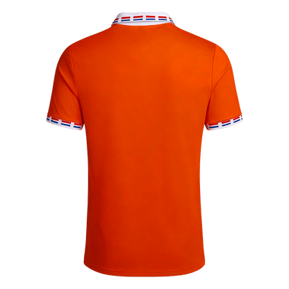 Retro Netherlands Thuis Voetbalshirt 1996 - achterkant