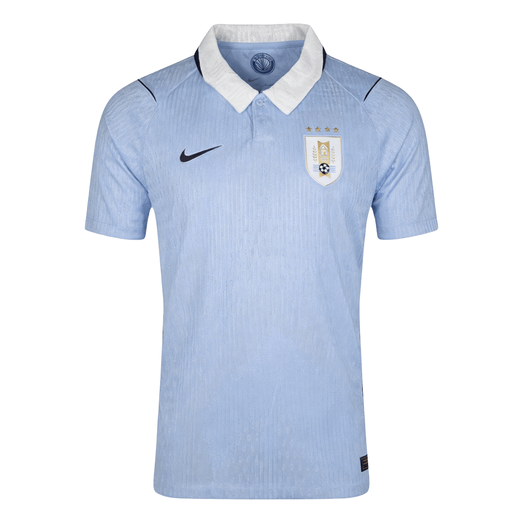 Uruguay Thuis Spelersversie Voetbalshirt WK Voetbal 2026 - Slim Fit - voorkant