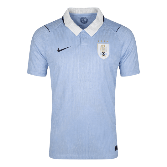 Uruguay Thuis Spelersversie Voetbalshirt WK Voetbal 2026 - Slim Fit - voorkant