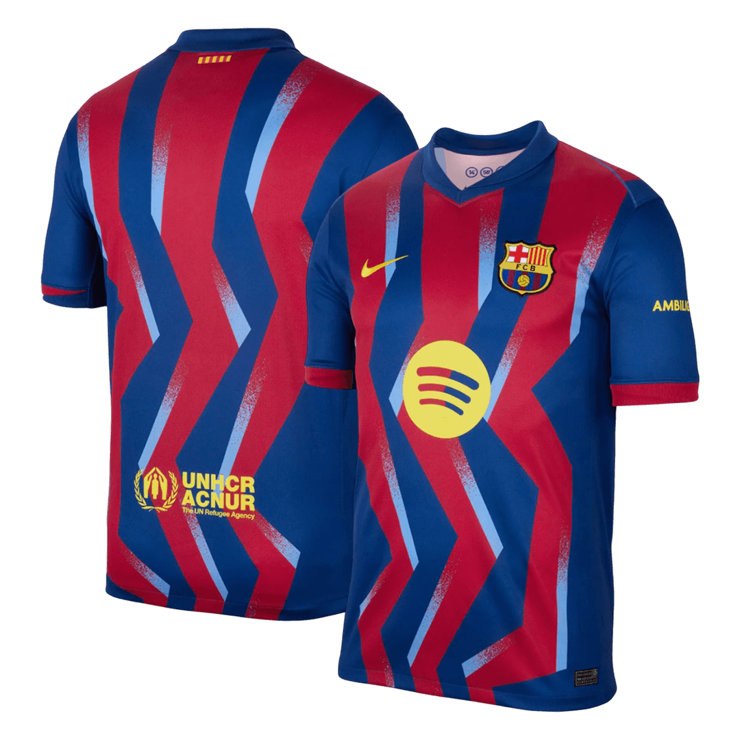 Heren Barcelona Fourth Away Voetbalshirt 2025/26 - achterkant