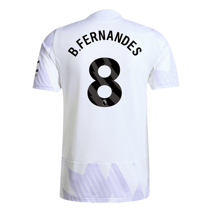 B.FERNANDES #8 Manchester United Uit Spelersversie Voetbalshirt 2025/26 - Slim Fit