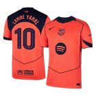 LAMINE YAMAL #10 Heren Barcelona Derde Voetbalshirt 2025/26 - UCL