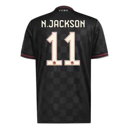 N.JACKSON #11 Heren Bayern Munich Derde Voetbalshirt 2025/26