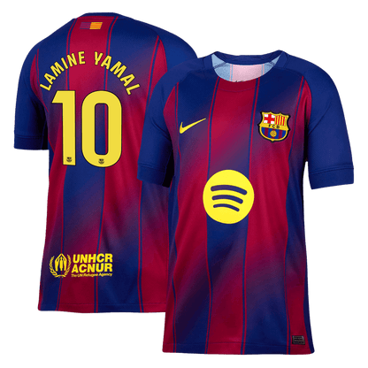 LAMINE YAMAL #10 Heren Barcelona Thuis Voetbalshirt 2025/26 [PREMIUM]