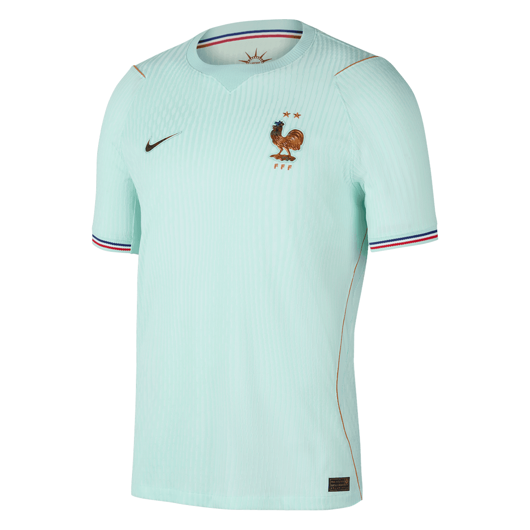 France Uit Spelersversie Voetbalshirt WK Voetbal 2026 - Slim Fit - voorkant