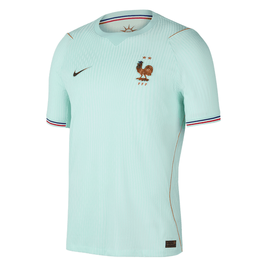 France Uit Spelersversie Voetbalshirt WK Voetbal 2026 - Slim Fit - voorkant