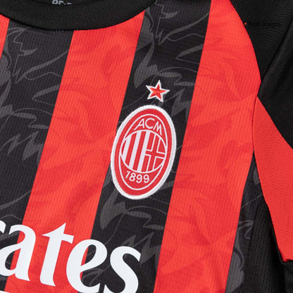 Jeugd AC Milan Thuis Tenue 2025/26