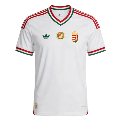 Heren Hungría Uit Voetbalshirt WK Voetbal 2026 - voorkant