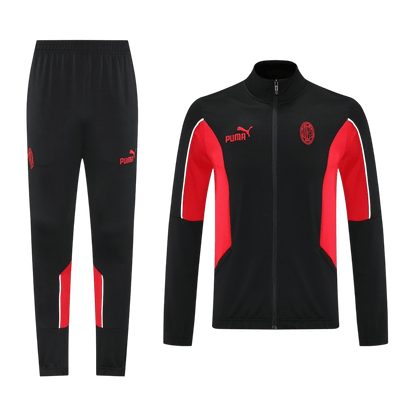 AC Milan Trainingsjack Set(Jas+Broek) 2025/26 Black