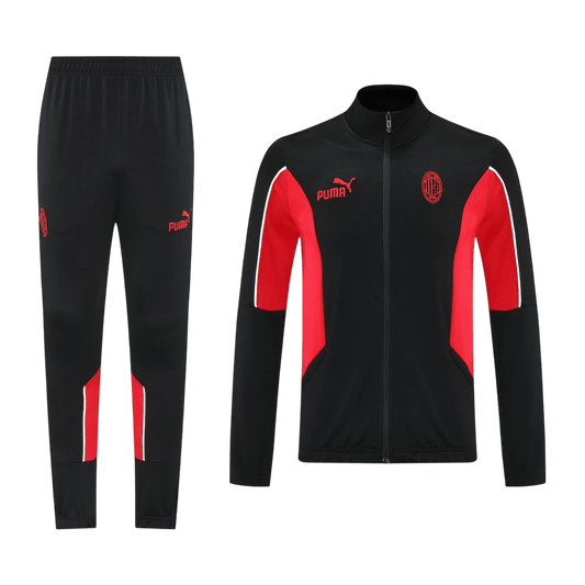 AC Milan Trainingsjack Set(Jas+Broek) 2025/26 Black